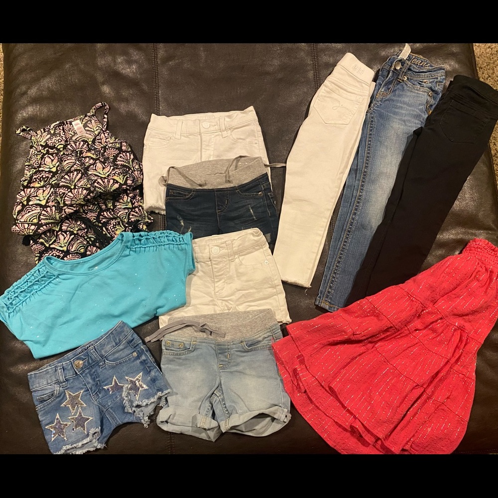 Lot of 11 Justice items size 6/7